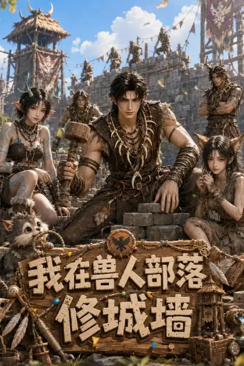 《我在兽人部落修城墙》封面