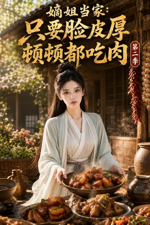 《嫡姐当家:只要脸皮厚顿顿都吃肉第二季》封面