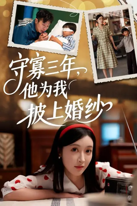 《守寡三年，他为我披上婚纱》封面