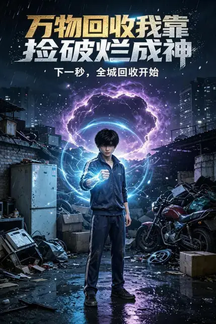 《万物回收我靠捡破烂成神第一季》封面