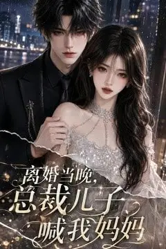 《离婚当晚，总裁儿子喊我妈妈》封面