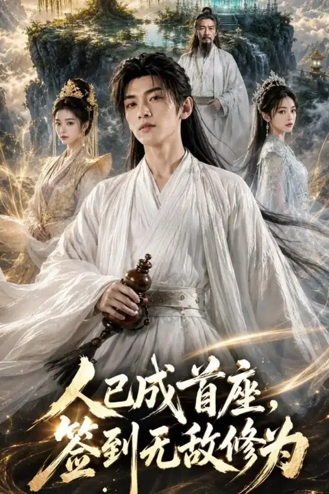 《人已成首座,签到无敌修为》封面