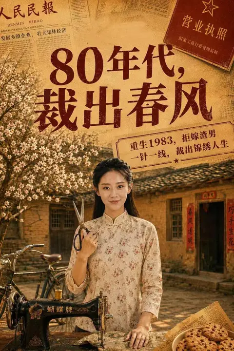 《80 年代,裁出春风》封面