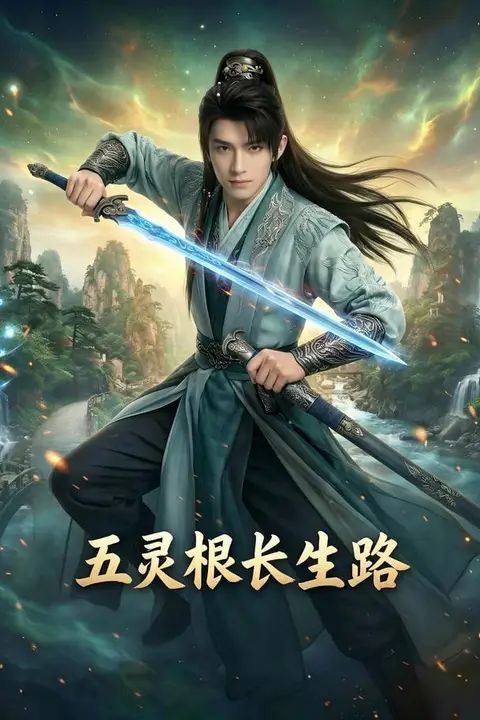 《五灵根长生路!》封面