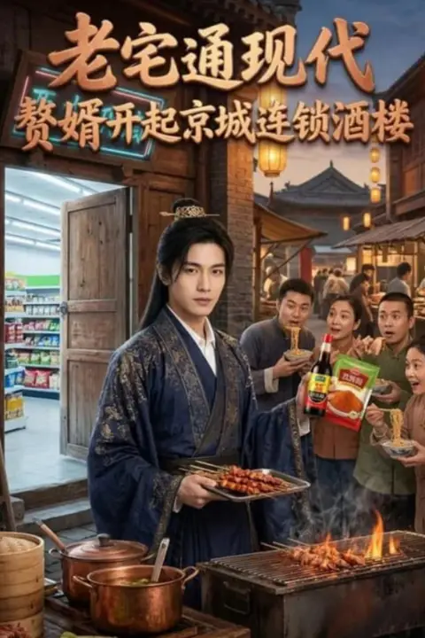 《老宅通现代,赘婿开起京城连锁酒楼》封面