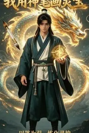 《我用神笔画灵宝》封面