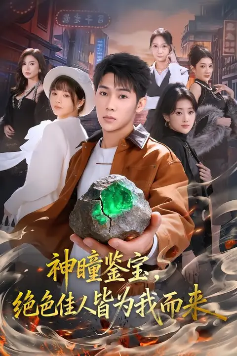《神瞳鉴宝,绝色佳人皆为我而来》封面