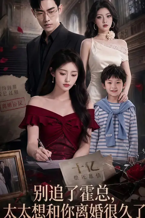 《别追了霍总,太太想和你离婚很久了》封面