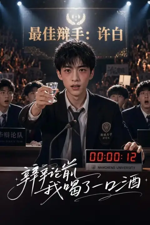 《辩论前我喝了一口酒》封面
