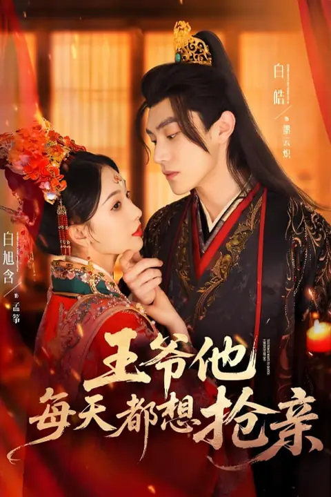 《王爷他每天都想抢亲》封面