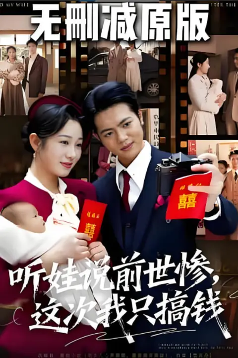 《听娃说前世惨这次我只搞钱》封面