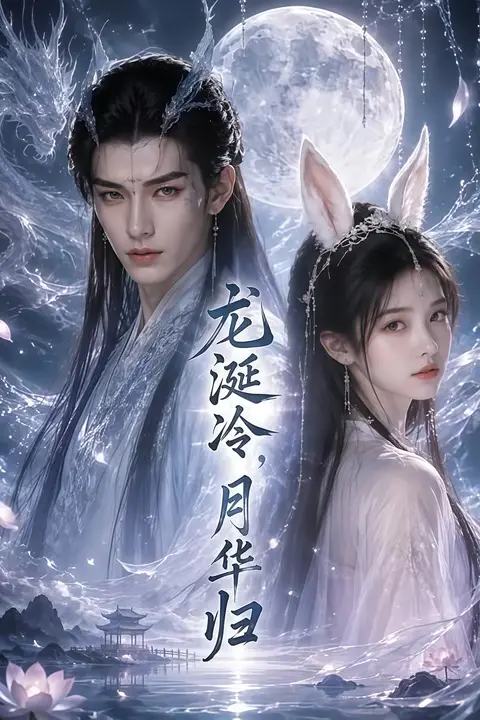 《龙涎冷,月华归》封面