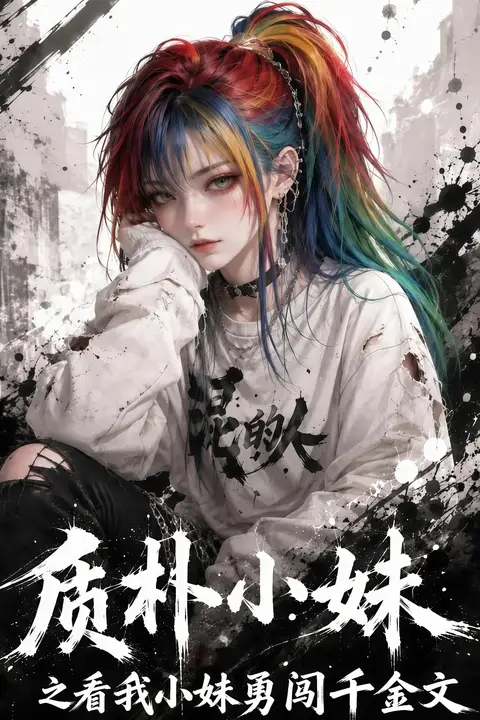 《质朴小妹之看我小妹勇闯千金文》封面