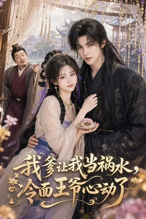 《我爹让我当祸水，冷面王爷心动了》封面