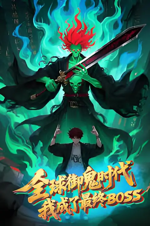 《全球御鬼时代,我成了最终BOSS 动态漫》封面