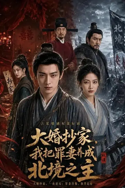 《大婚抄家，我把罪妻养成北境之主》封面