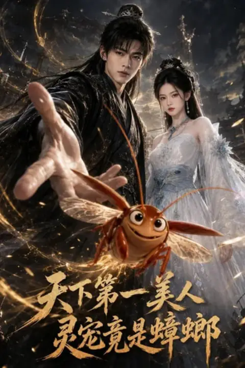 《天下第一美人灵宠竟是蟑螂》封面