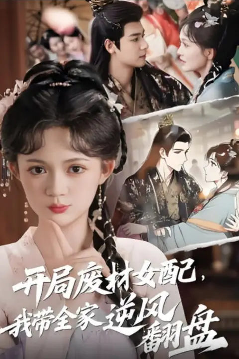 《开局废材女配，我带全家逆风翻盘》封面