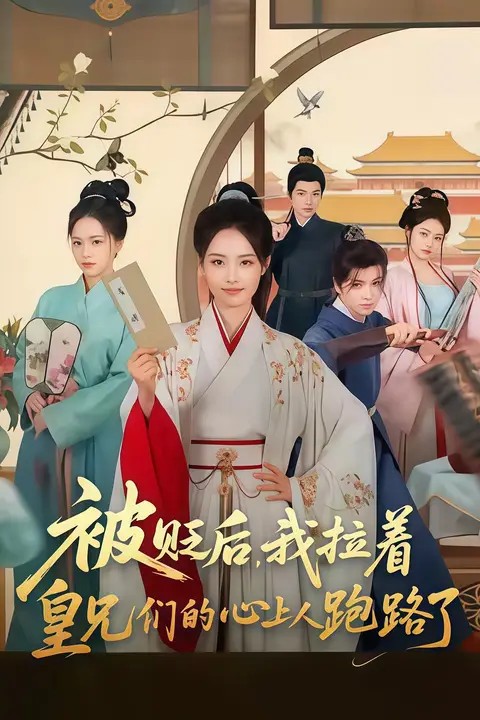 《被贬后,我拉着皇兄们的心上人跑路了》封面