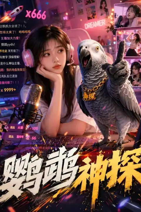 《鹦鹉神探》封面