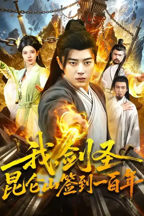 《我,剑圣!昆仑山签到一百年》封面