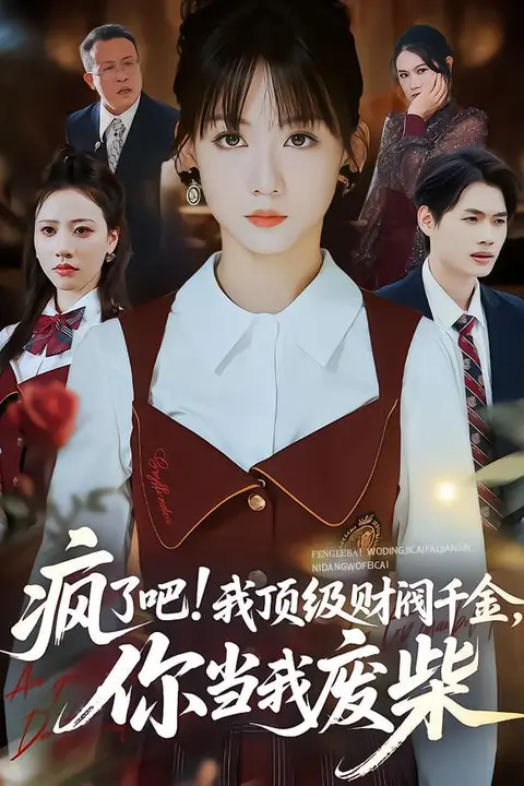 《疯了吧!我顶级财阀千金，你当我废柴 (疯了吧我顶级财阀千金你当我废柴)》封面