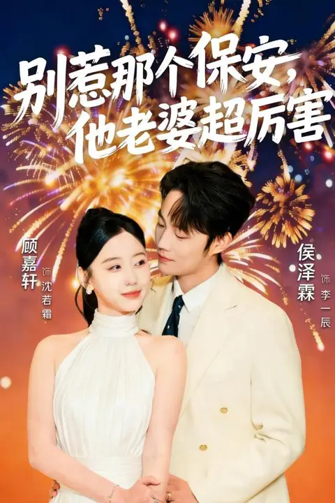 《别惹那个保安，他老婆超厉害》封面
