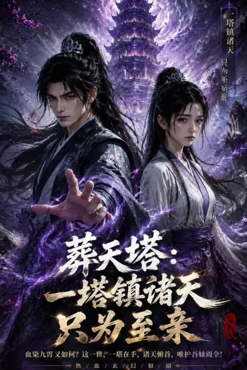 《葬天塔:一塔镇诸天只为至亲》封面