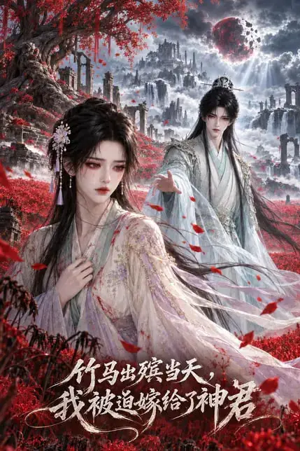 《竹马出殡当天,我被迫嫁给了神君》封面