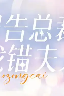 《报告总裁您找错夫人了》封面