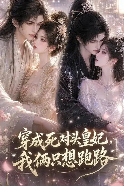 《穿成死对头皇妃，我俩只想跑路》封面