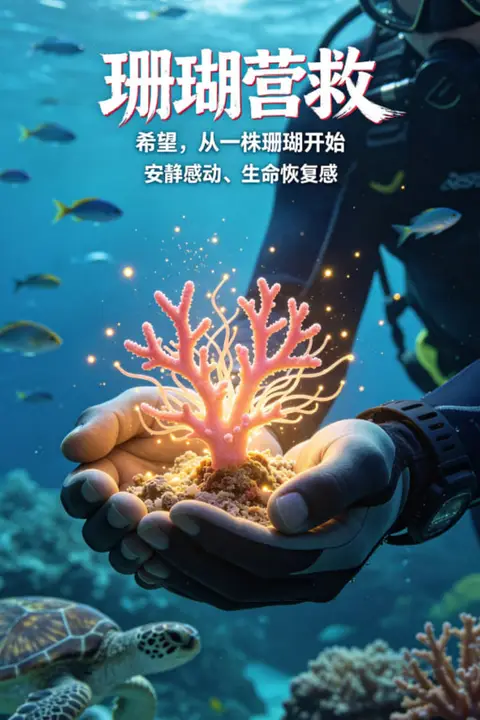 《珊瑚营救》封面