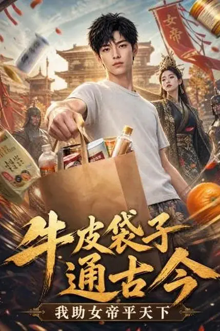 《牛皮袋子通古今:我助女帝平天下》封面