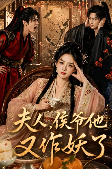 《夫人,侯爷他又作妖了》封面