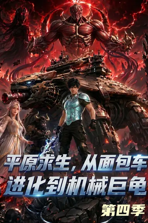 《平原求生：从面包车进化到机械巨龟第四季》封面