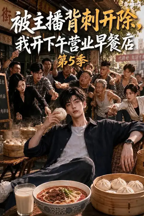 《被主播背刺开除,我开下午营业早餐店第5季》封面