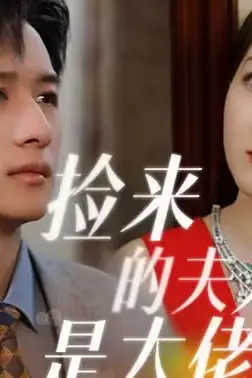《捡来的夫人是大佬》封面