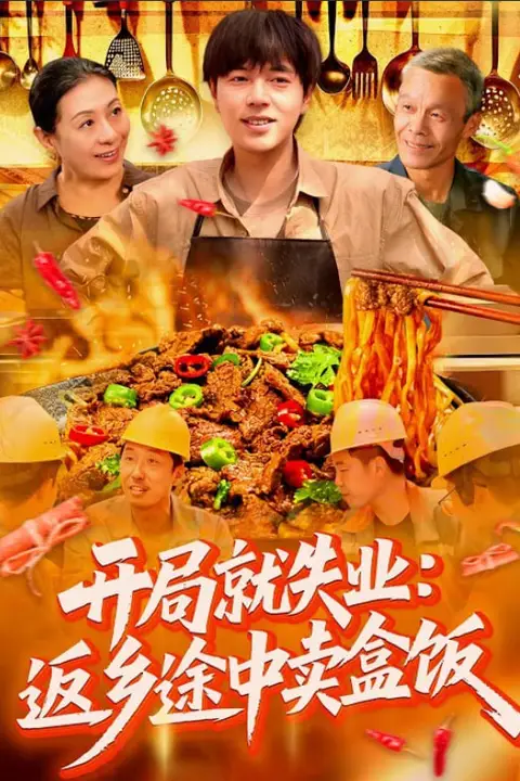 《开局就失业：返乡途中卖盒饭》封面