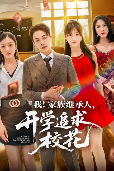《我家族继承人开学追求校花》封面