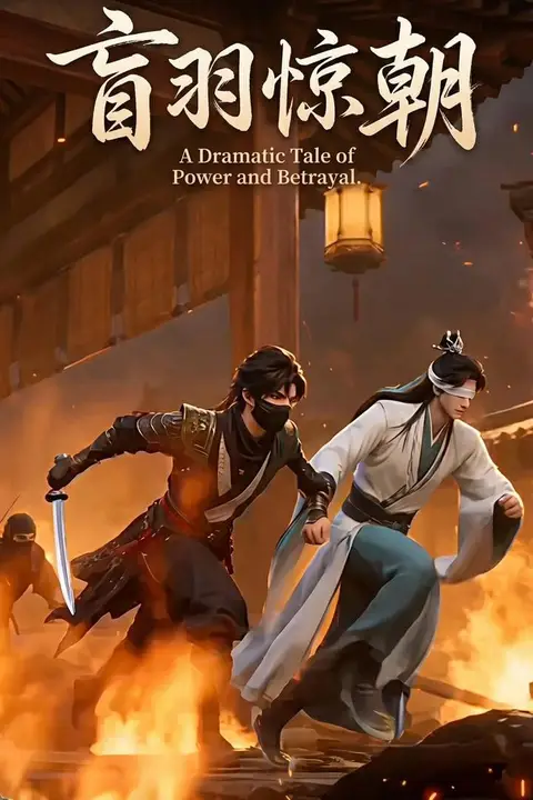 《盲羽惊朝》封面