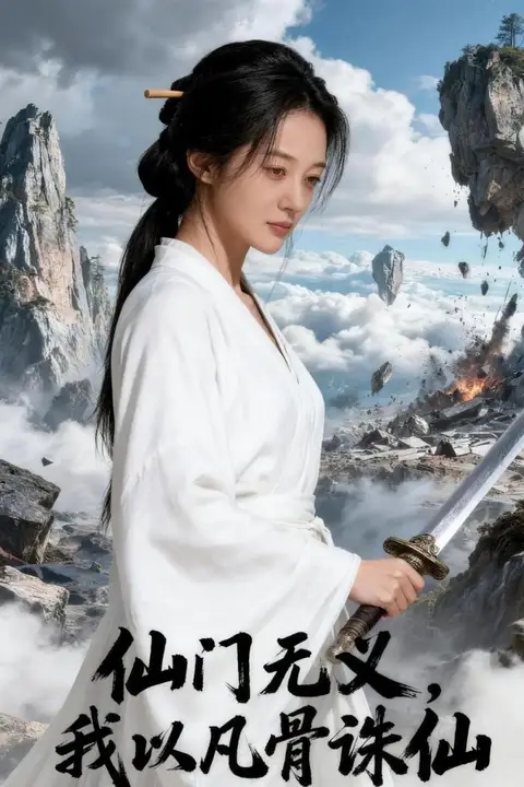 《仙门无义，我以凡骨诛仙》封面