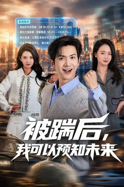 《被踹后，我可以预知未来》封面