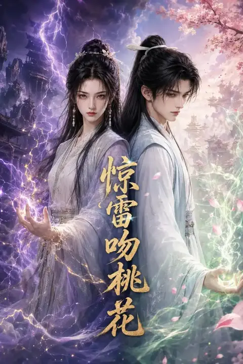 《惊雷吻桃花》封面