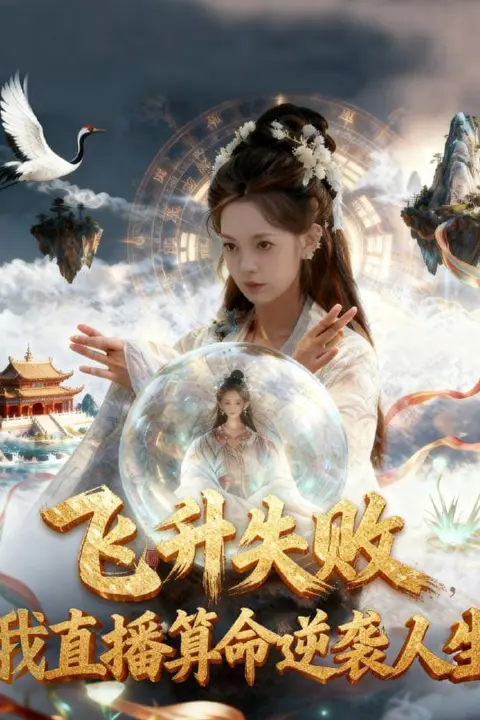 《飞升失败我直播算命逆袭人生(飞升失败我直播算命爆火了)》封面