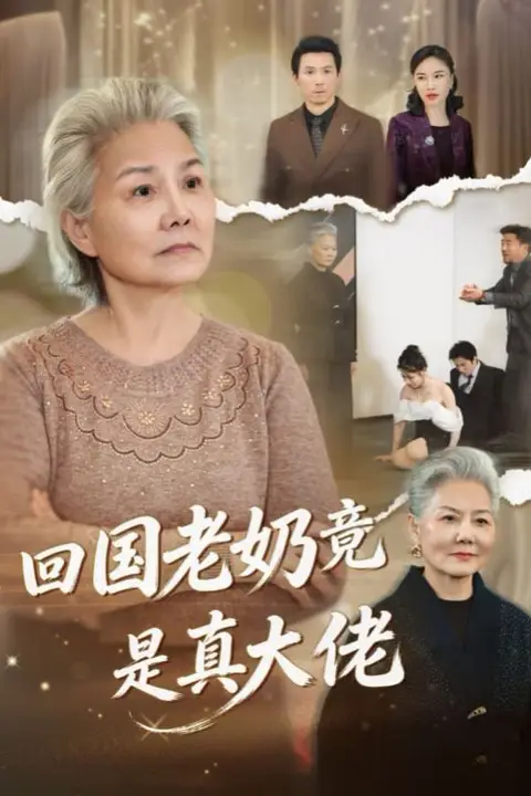 《回国老奶竟是真大佬》封面