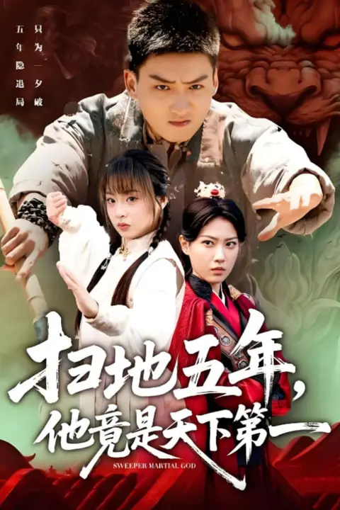 《扫地五年，他竟是天下第一》封面