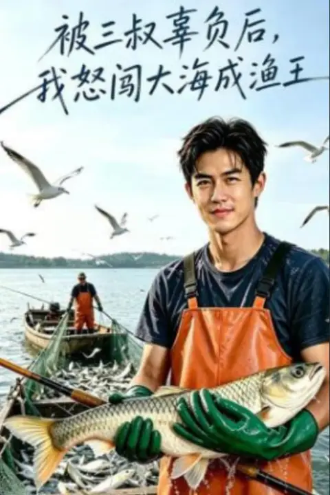 《被三叔辜负后,我怒闯大海成渔王》封面