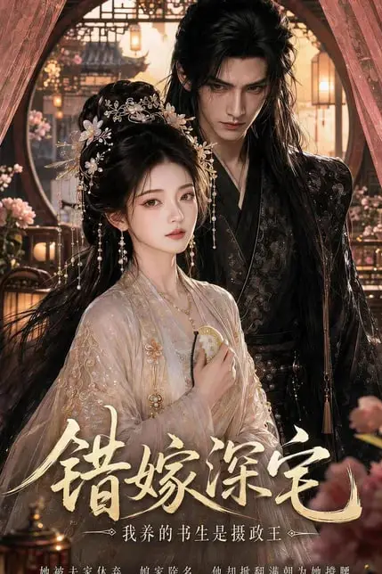 《错嫁深宅，我养的书生是摄政王》封面