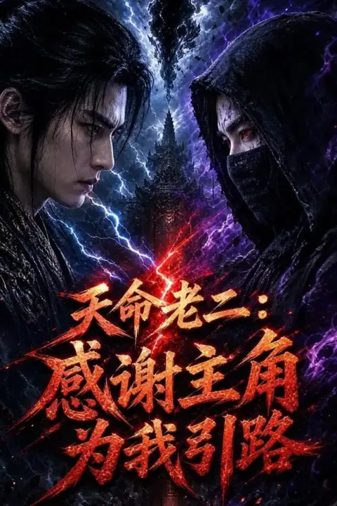 《天命老二:感谢主角为我引路》封面
