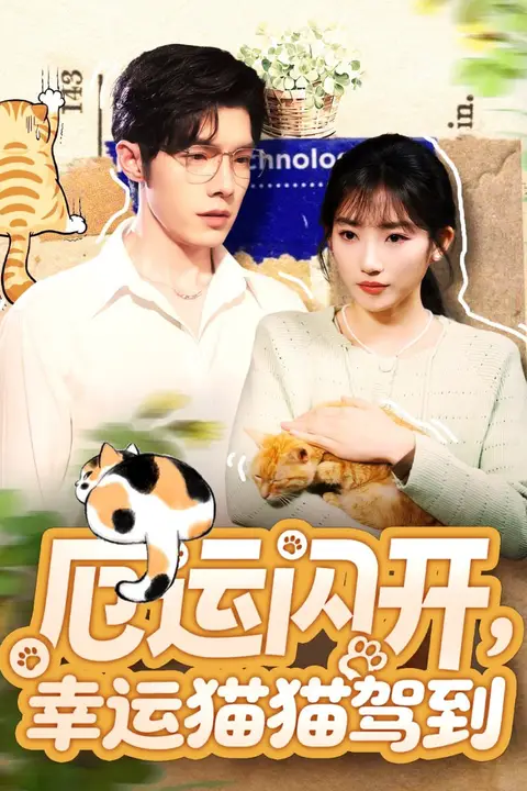 《厄运闪开，幸运猫猫驾到》封面
